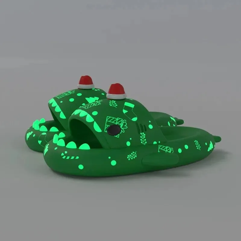 Emmeline - Creative Luminous Shark Slippers for Women
