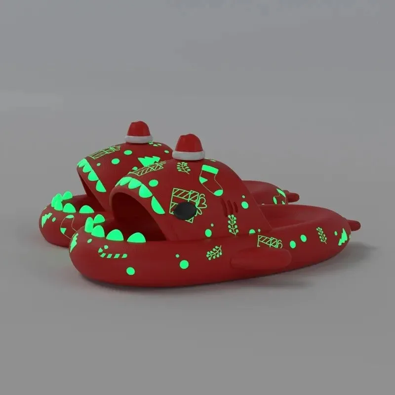 Emmeline - Creative Luminous Shark Slippers for Women