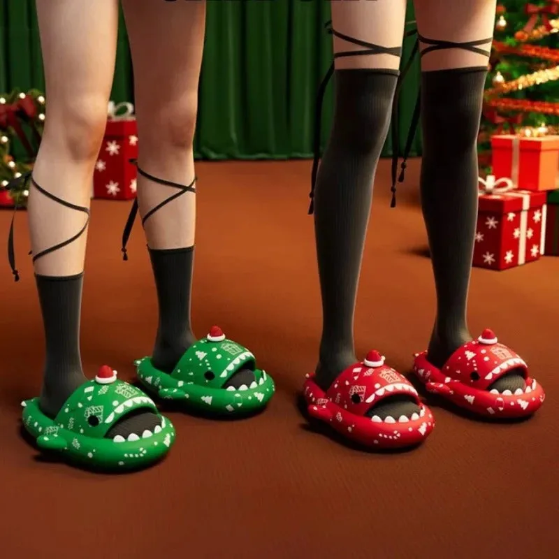 Emmeline - Creative Luminous Shark Slippers for Women