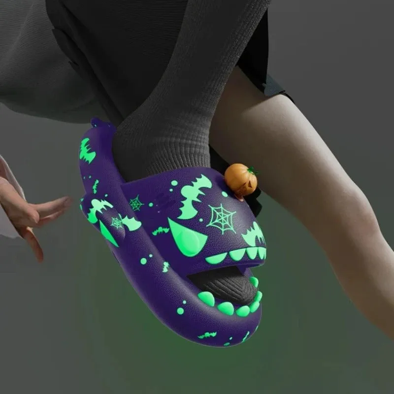Emmeline - Creative Luminous Shark Slippers for Women