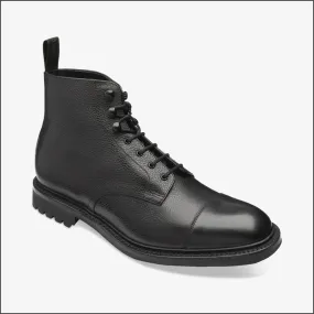 Loake Sedbergh Black Grain boot@