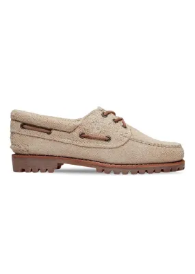 Noreen Boat Shoe - Natural Suede