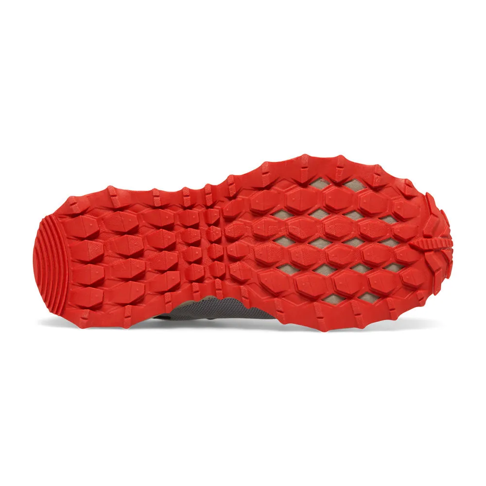 Saucony Peregrine KDZ | Grey/Red/Yellow Youth Laces Sneakers