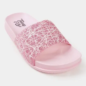 Teens Girls Slipper CL-12 - Pink